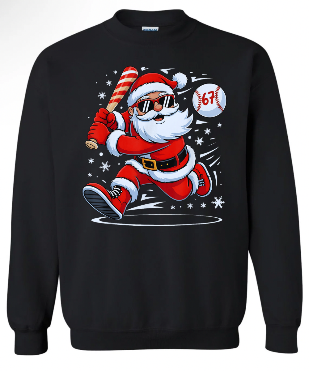 Youth 6-7 Santa Baseball Crew