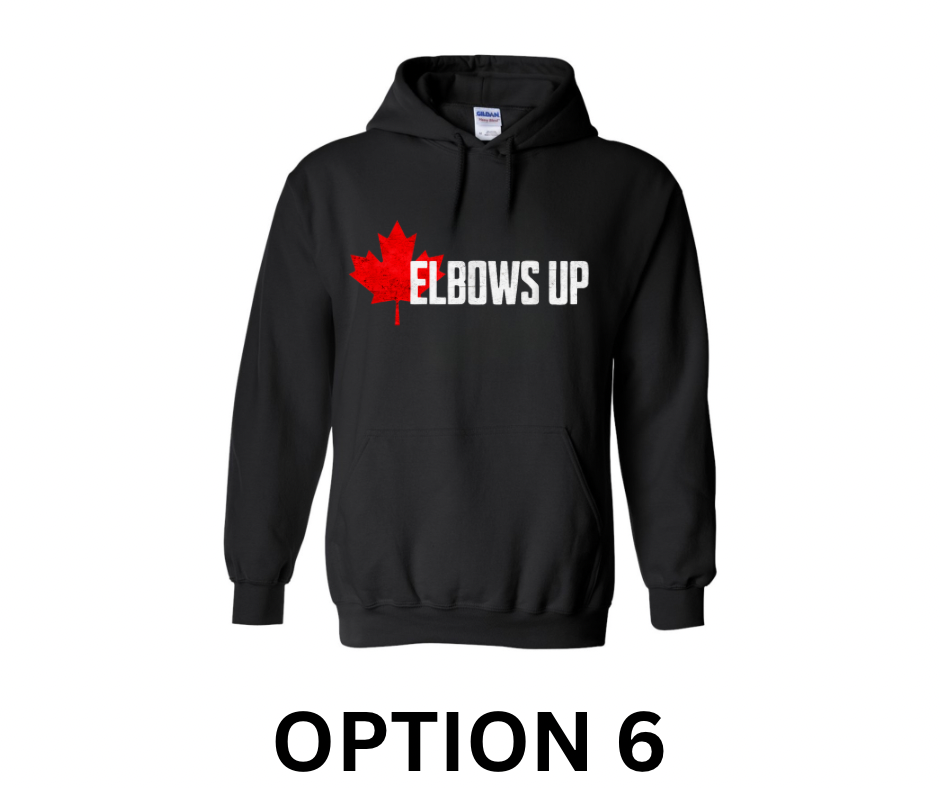 Elbows Up hoodie