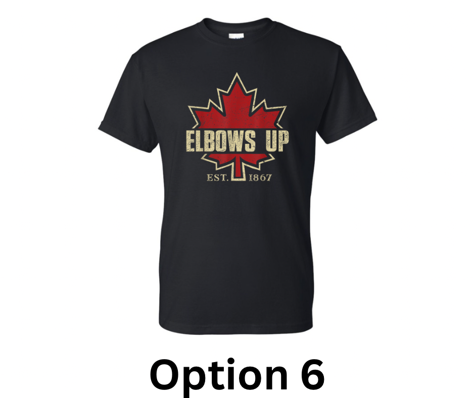 Elbows up T-shirt