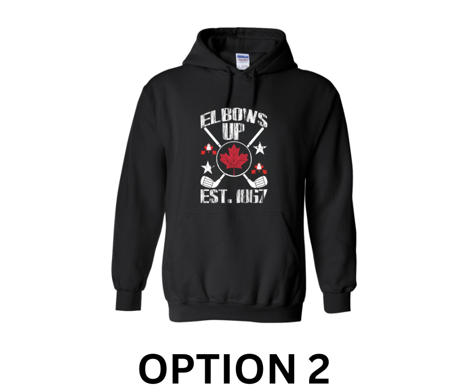 Elbows Up hoodie
