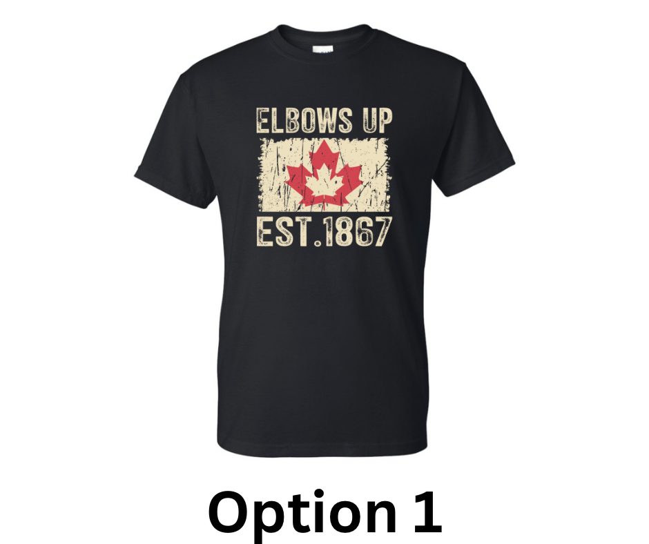 Elbows up T-shirt