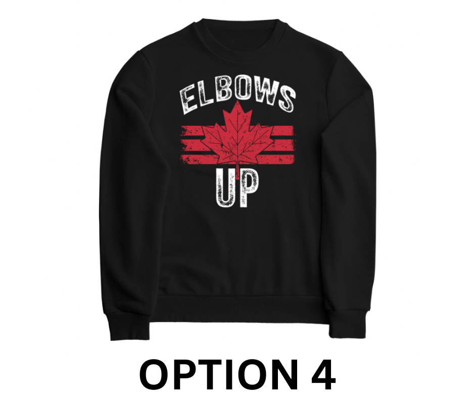 Elbows Up Crewneck