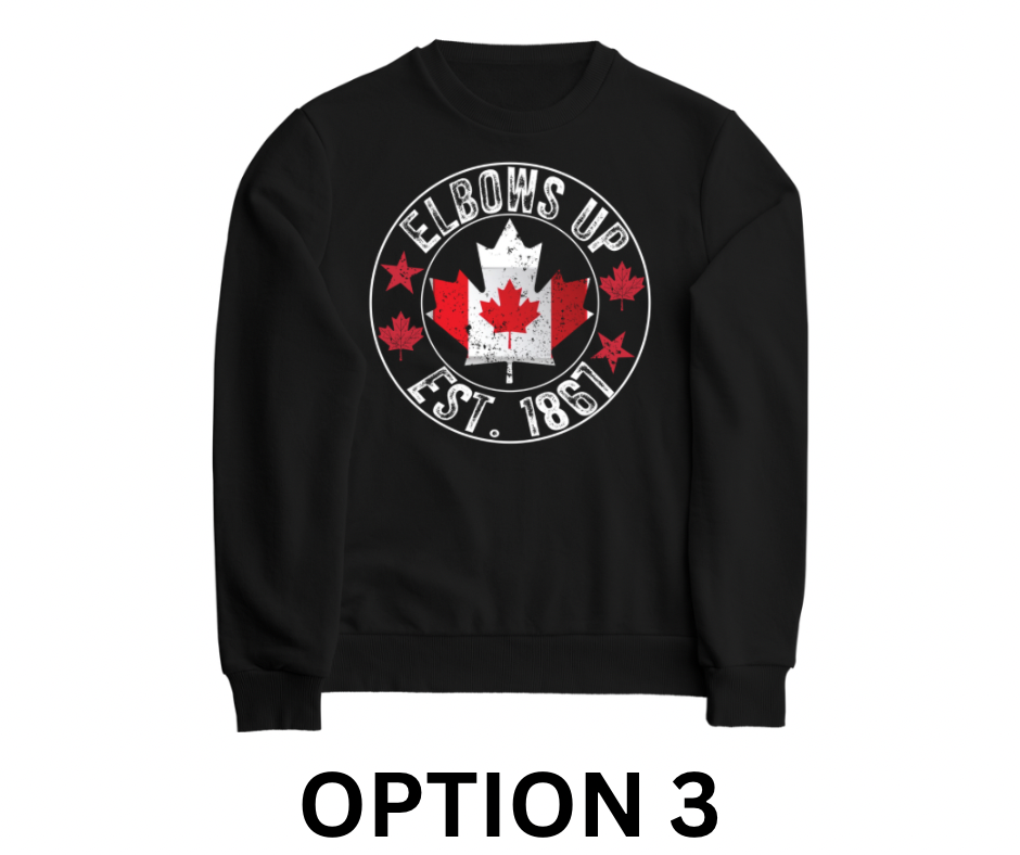 Elbows Up Crewneck