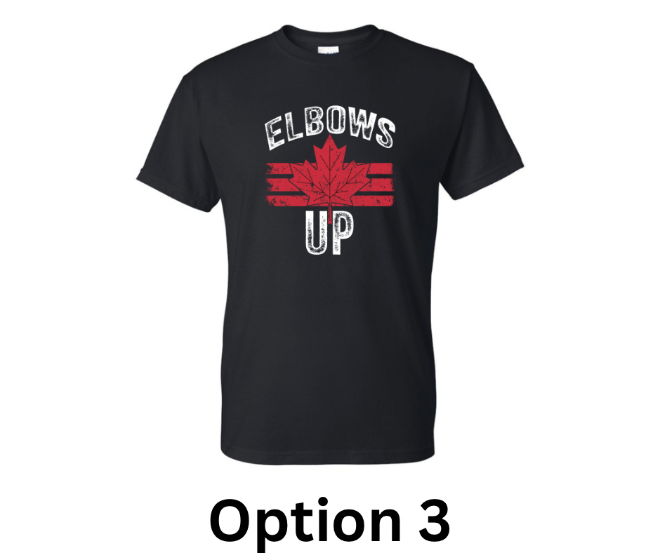 Elbows up T-shirt