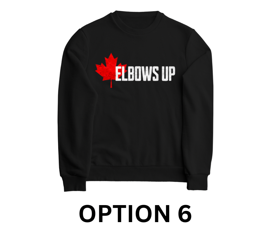 Elbows Up Crewneck