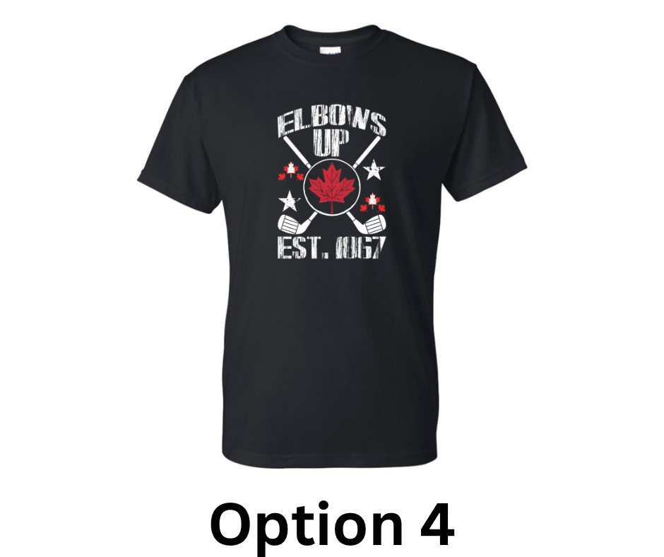 Elbows up T-shirt