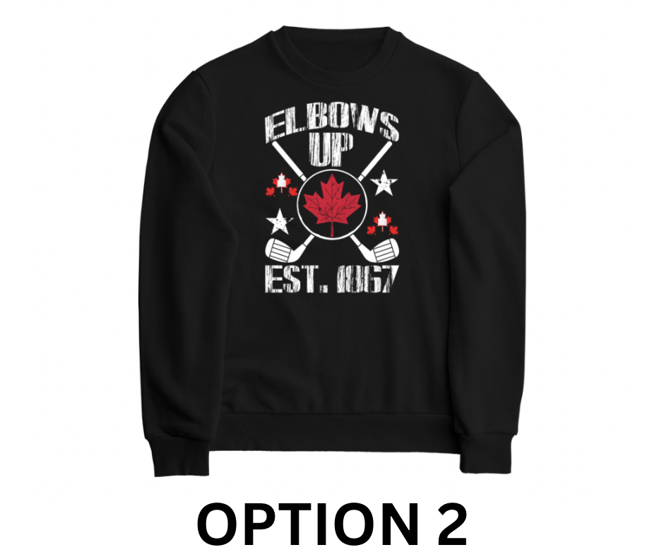 Elbows Up Crewneck