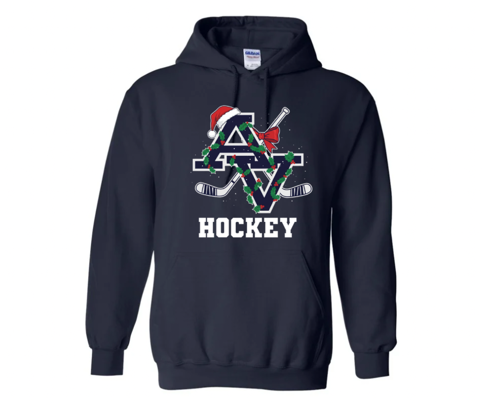 AV Hockey Christmas Hoodie