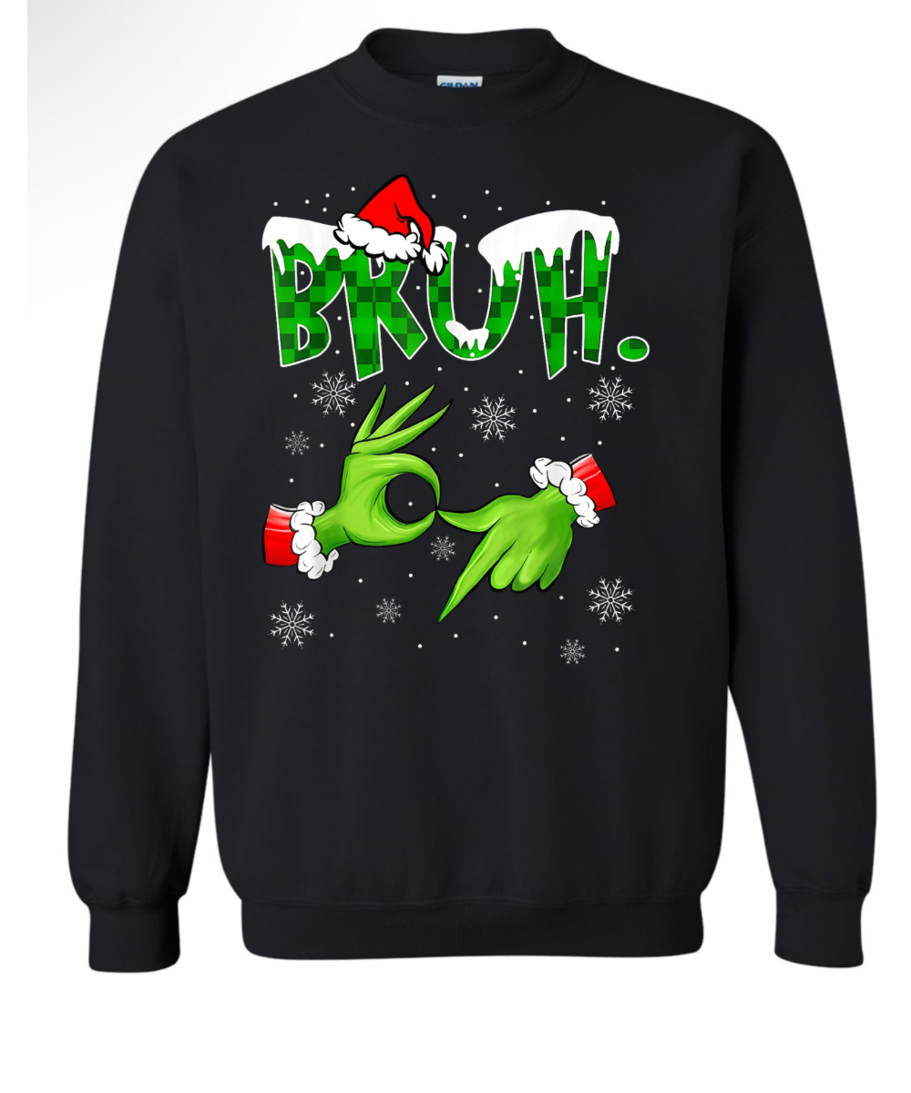 Youth 6-7 Bruh Crewneck