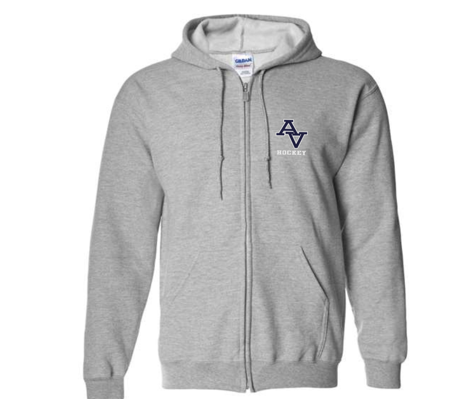 AV Hockey Full Zip Hoodies