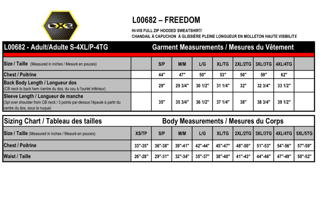 WFD- Hi Vis Full Zip Sweater