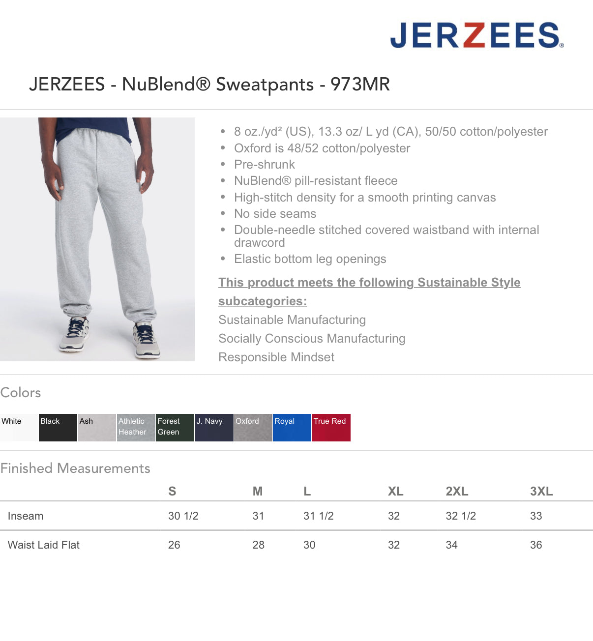 WES Adult Jogger