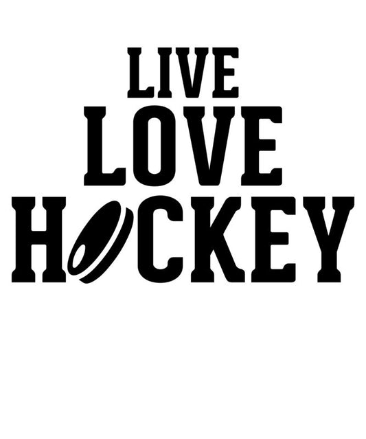 Hockey - Live Love Hockey DTF