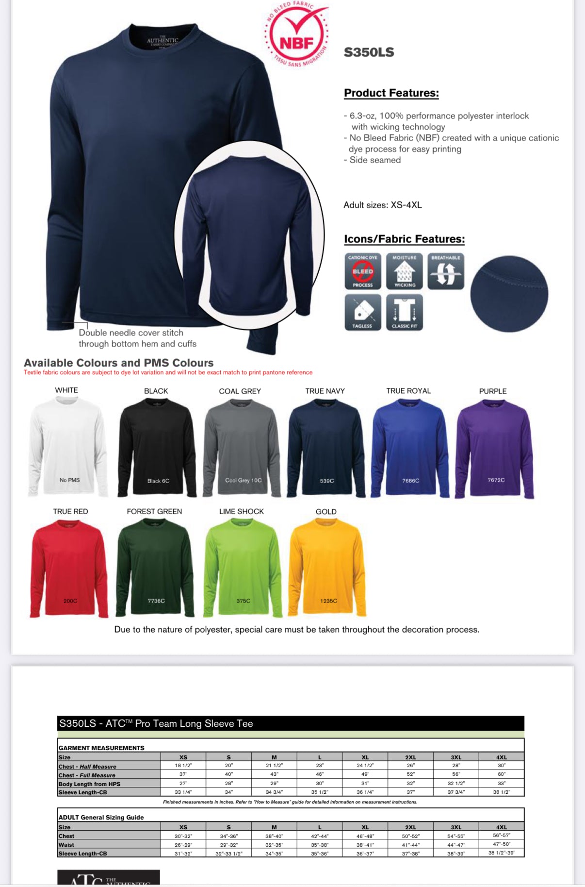 Pro Team Long Sleeve Unisex