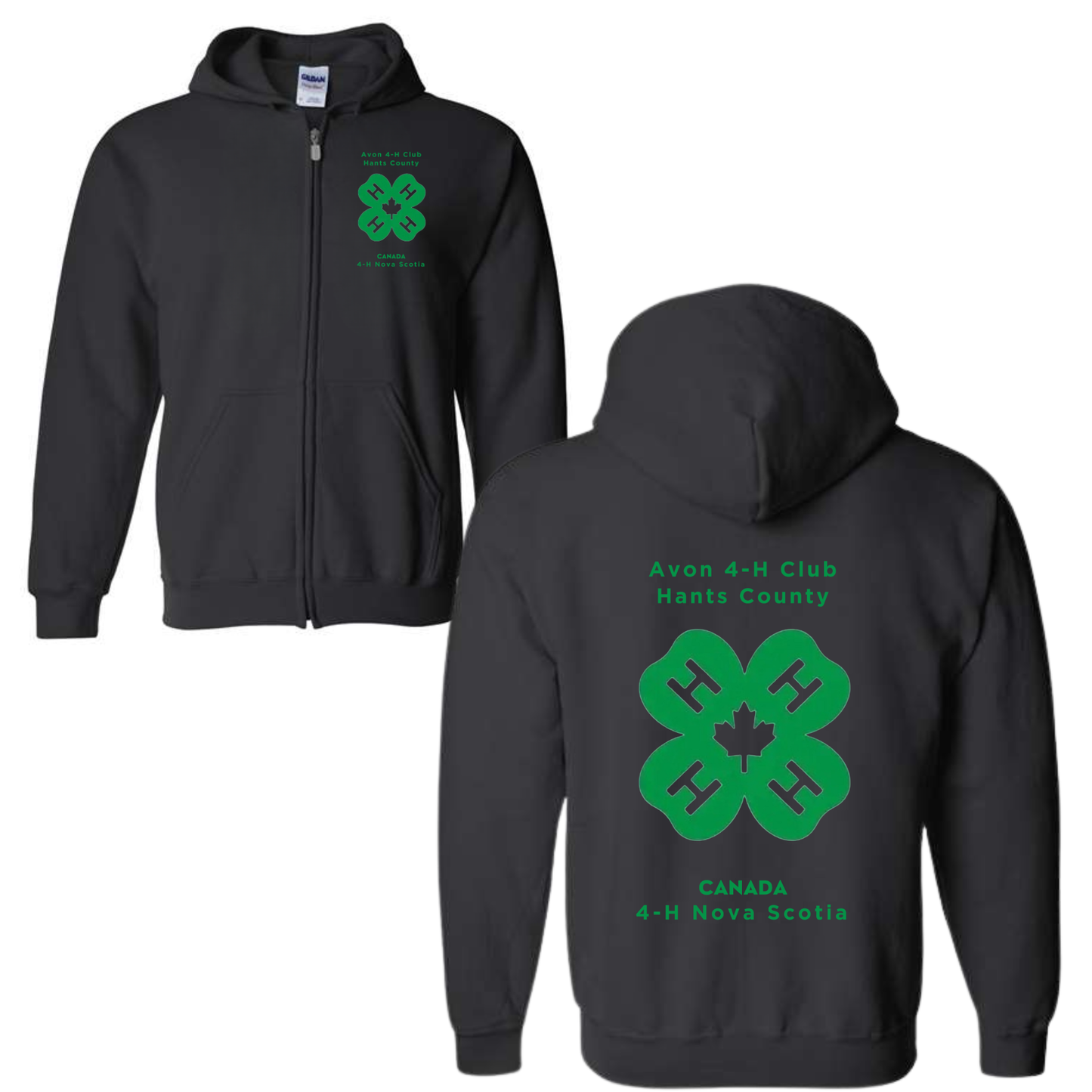 Adult 4-H Full Zip