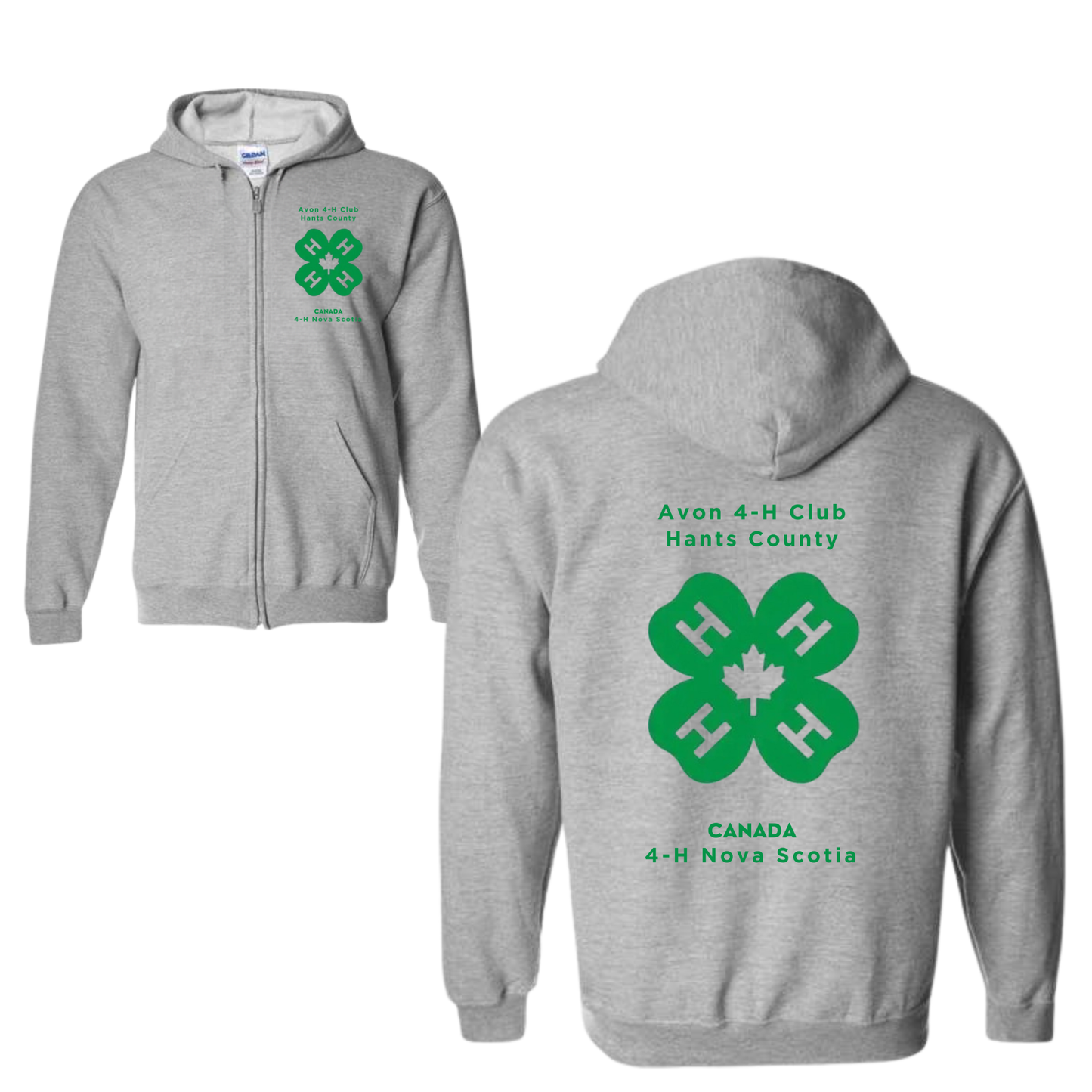 Adult 4-H Full Zip