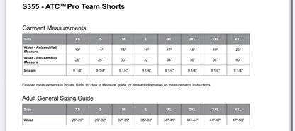 WFD - Pro Team Shorts