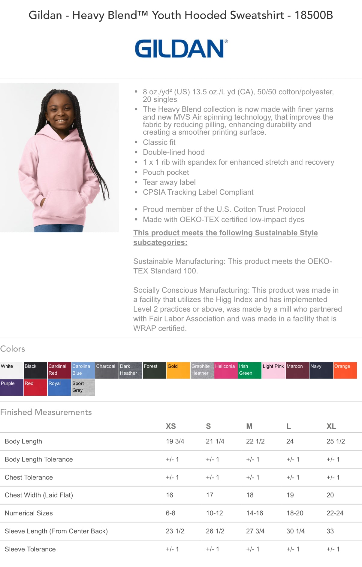 WES Youth Hoodie