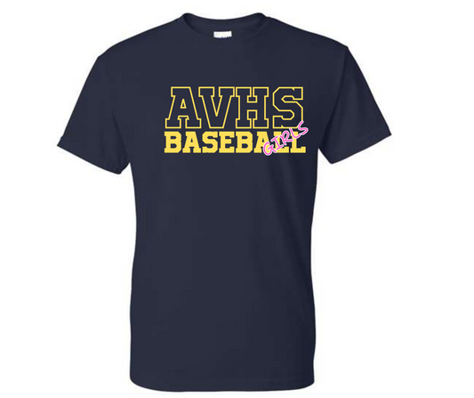 AV Baseball T-shirt W/ Girls tag