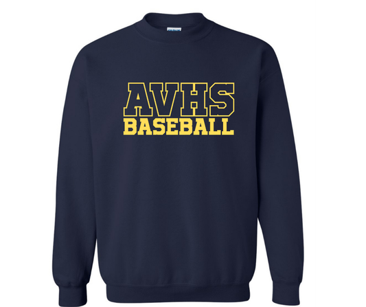 AV Baseball Crewneck Sweater