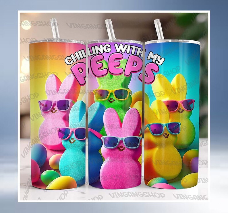 Chilling with my peeps 20oz Tumbler