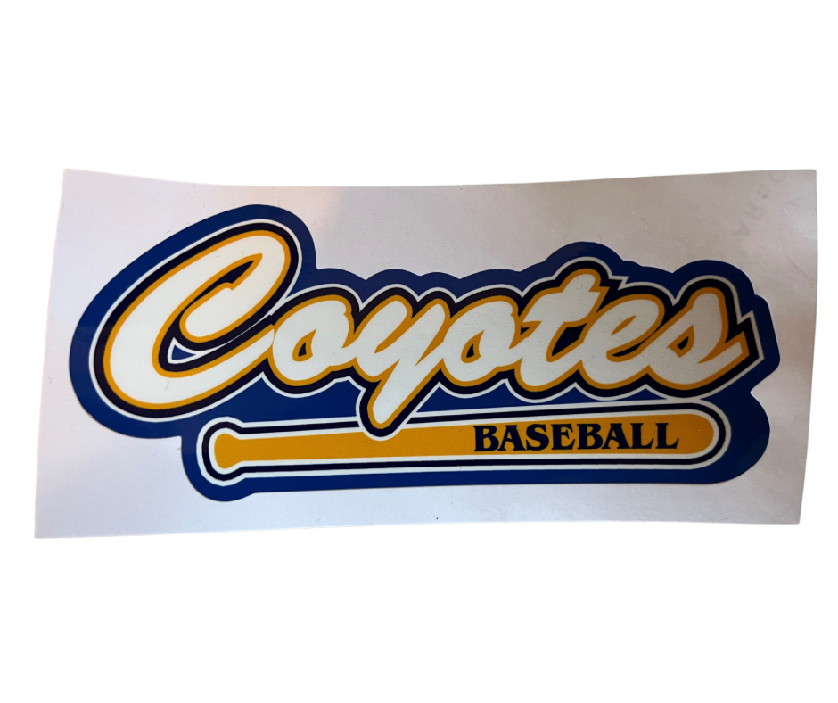 Coyotes Car Decal